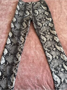 Urban Outfitters Snake Print faux leather pants